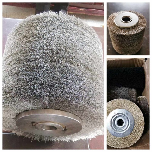 abrasive brush wheel