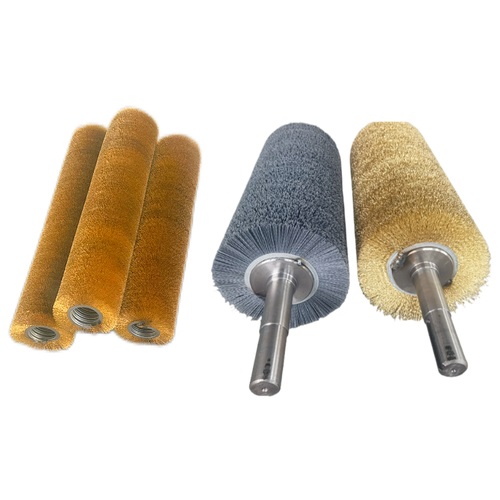 industrial-grade roller brush for printing machines